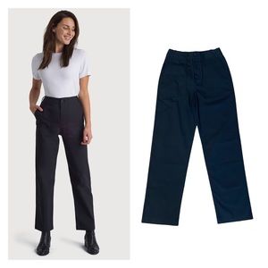 New KIT AND ACE Women’s Navigator Cargo Trouser Relaxed Fit Dark Navy Size 6
